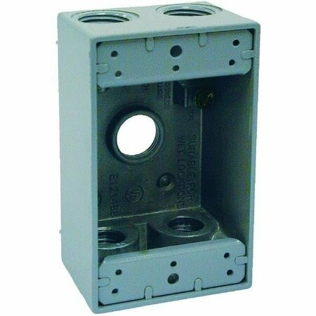 HUBBELL Do it Weatherproof Outdoor Outlet Box 5922-0